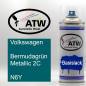 Preview: Volkswagen, Bermudagrün Metallic 2C, N6Y: 400ml Sprühdose, von ATW Autoteile West.